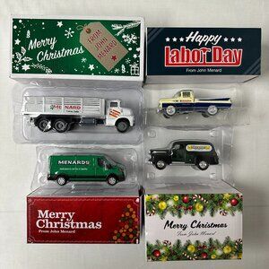 4 Menards Collectible Diecast Cars & Trucks 1:48 Scale